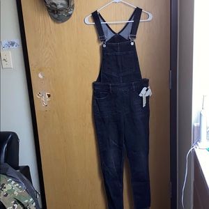 Anthropologie Levi's Skinny Denim Overalls